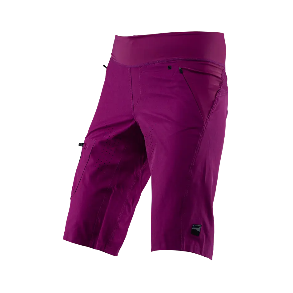 Leatt AllMtn 2.0 MTB Short - Womens - Purple - 2024