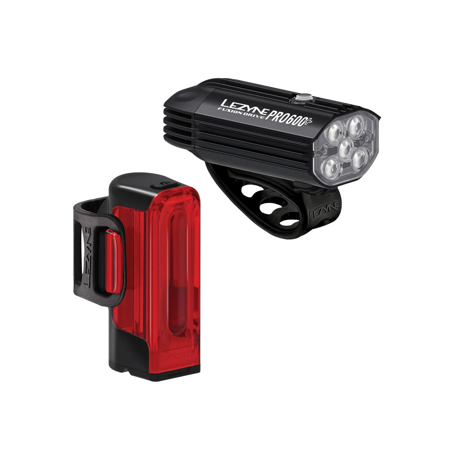 Lezyne Fusion Drive Pro 600+ / Strip Drive 300+ Light Set