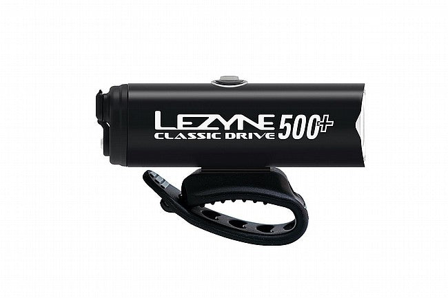 Lezyne Classic Drive 500+ Front Light - Satin Black