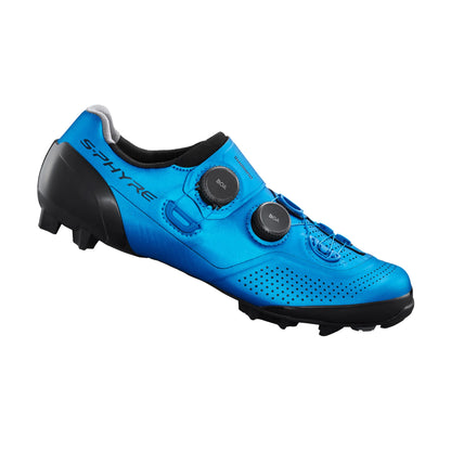 Shimano XC902 S-Phyre SPD XC MTB Shoe - Wide - Blue