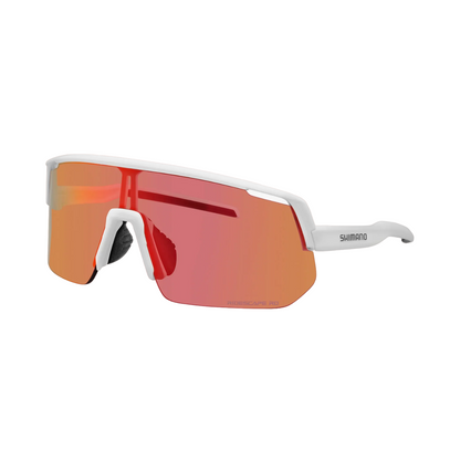 Shimano Technium L Sunglasses - Matt White - Ridescape Road Lens