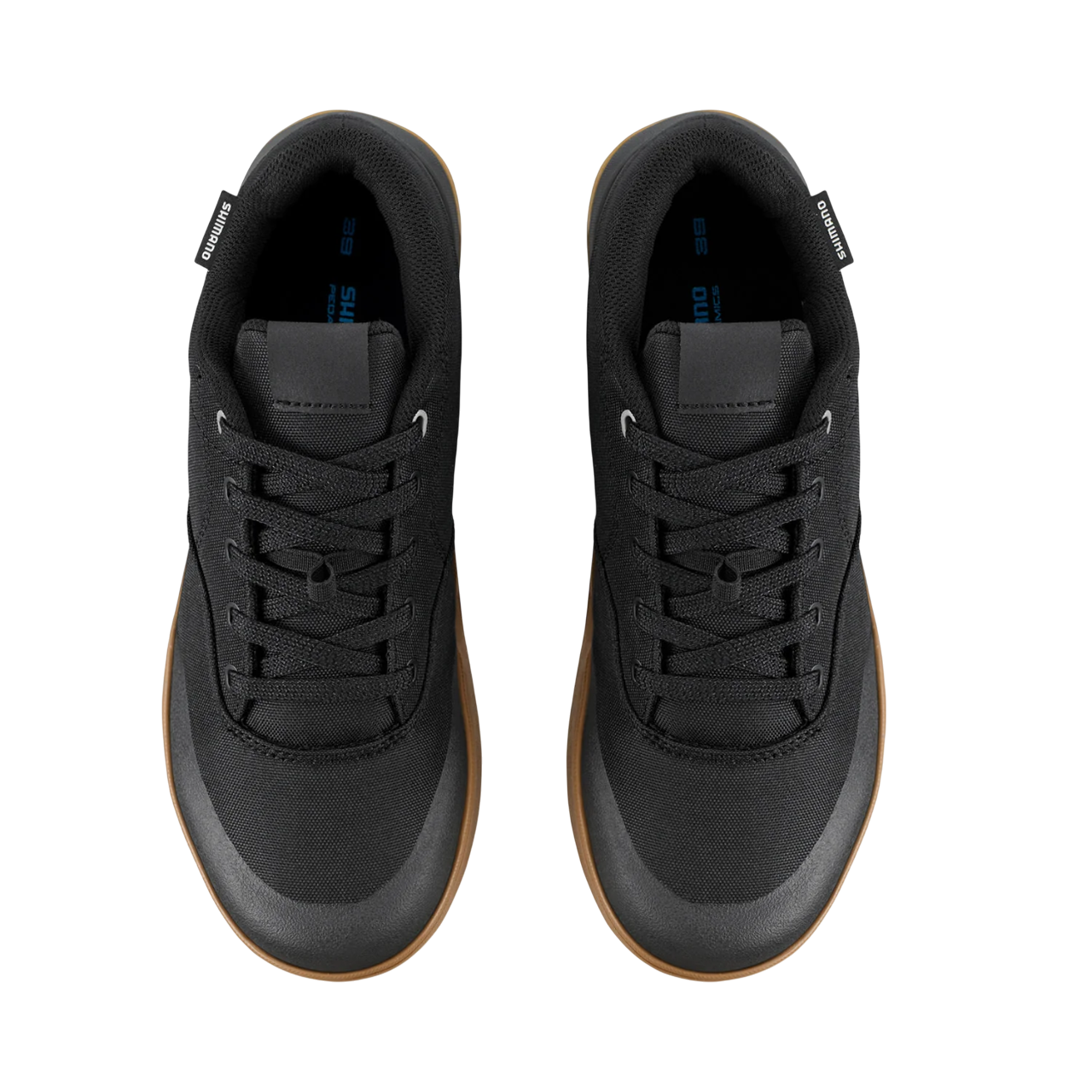 Shimano GF400W Flat MTB Shoes - Womens - Black-Amber