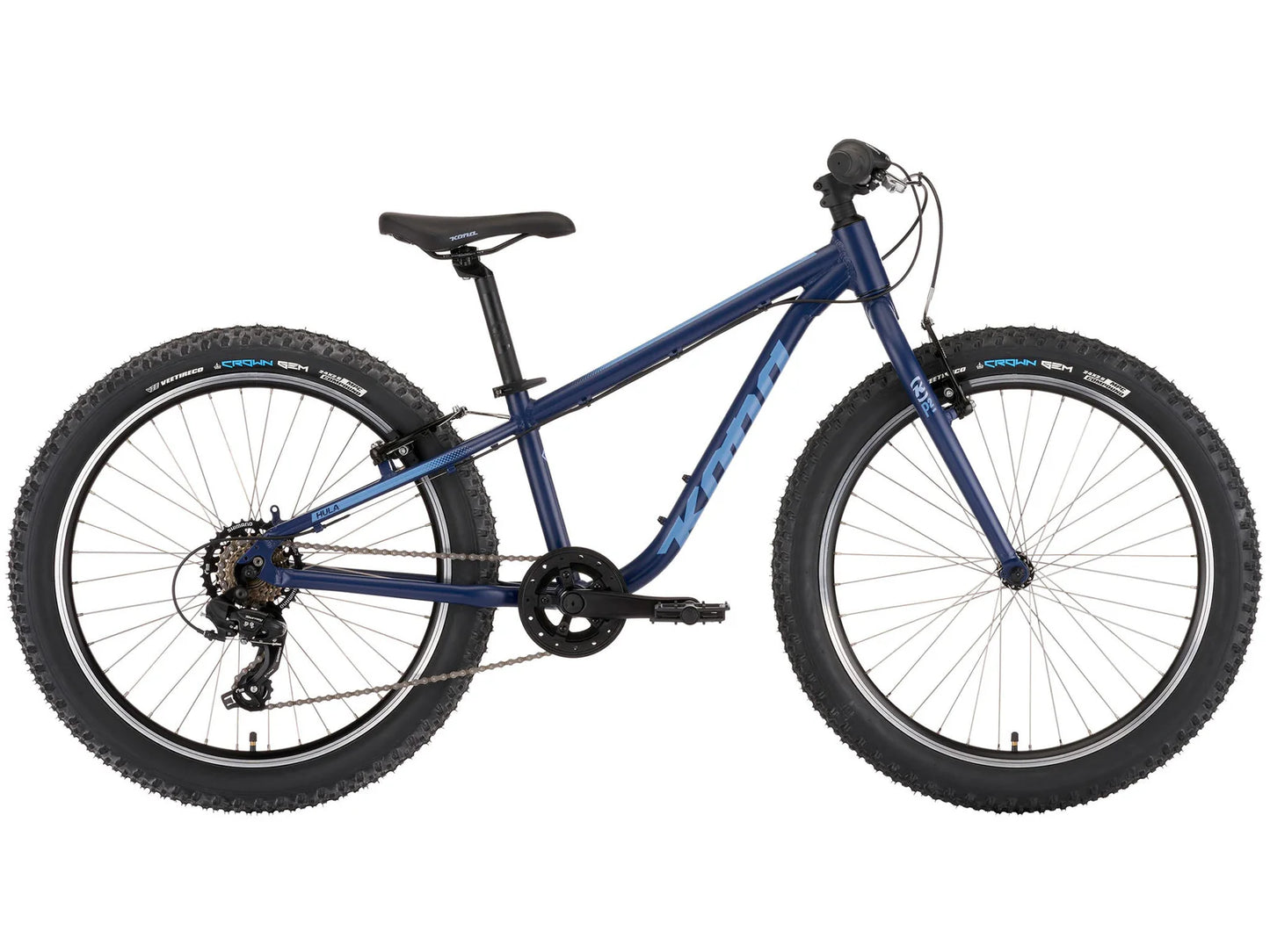 Kona Hula 24" Kids Bike - Matte Midnight
