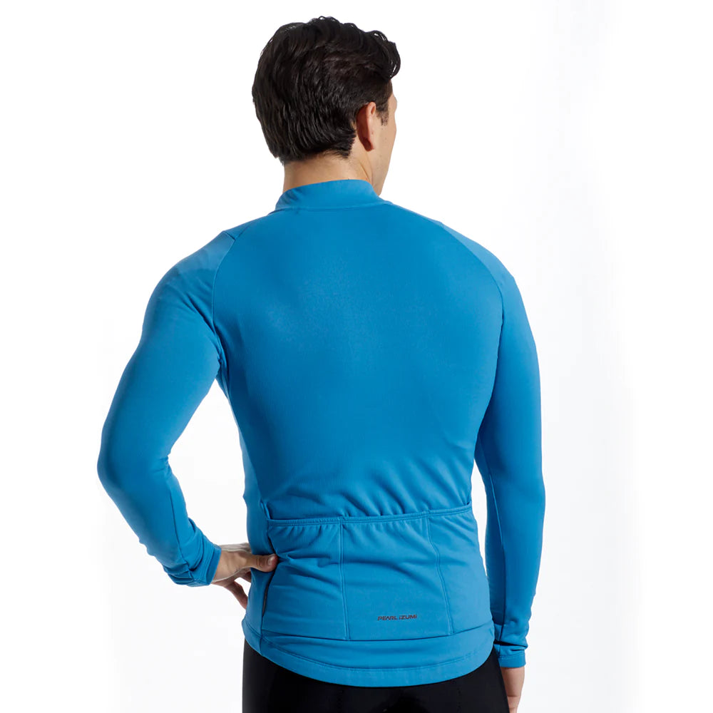 Pearl Izumi Attack Thermal Long Sleeve Road Jersey - Lagoon