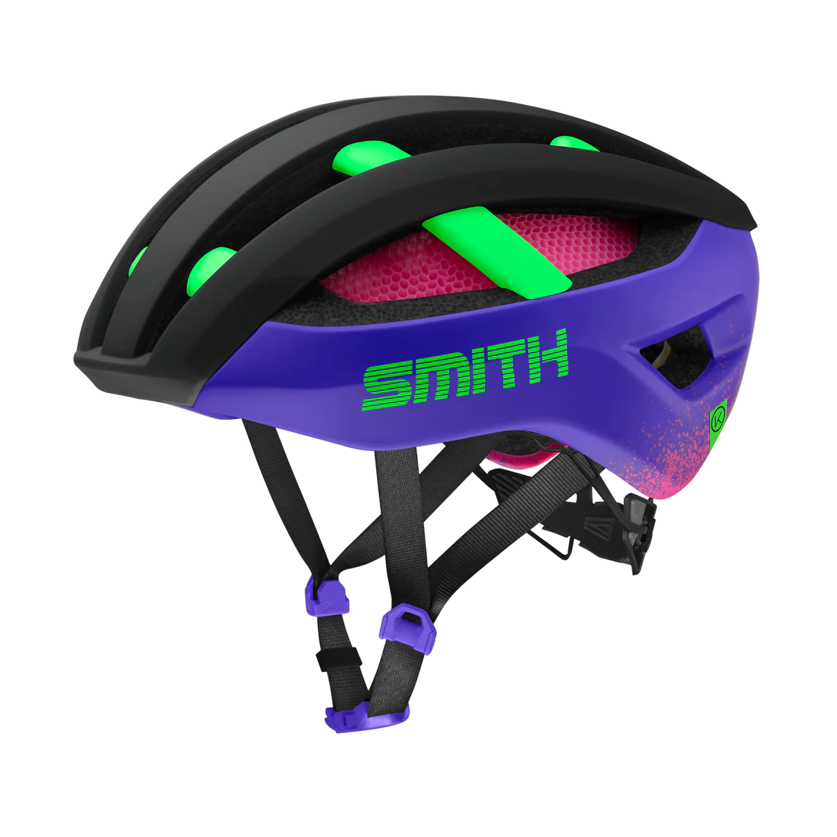 Smith Network MIPS Road Helmet - Matte Archive Flamingo