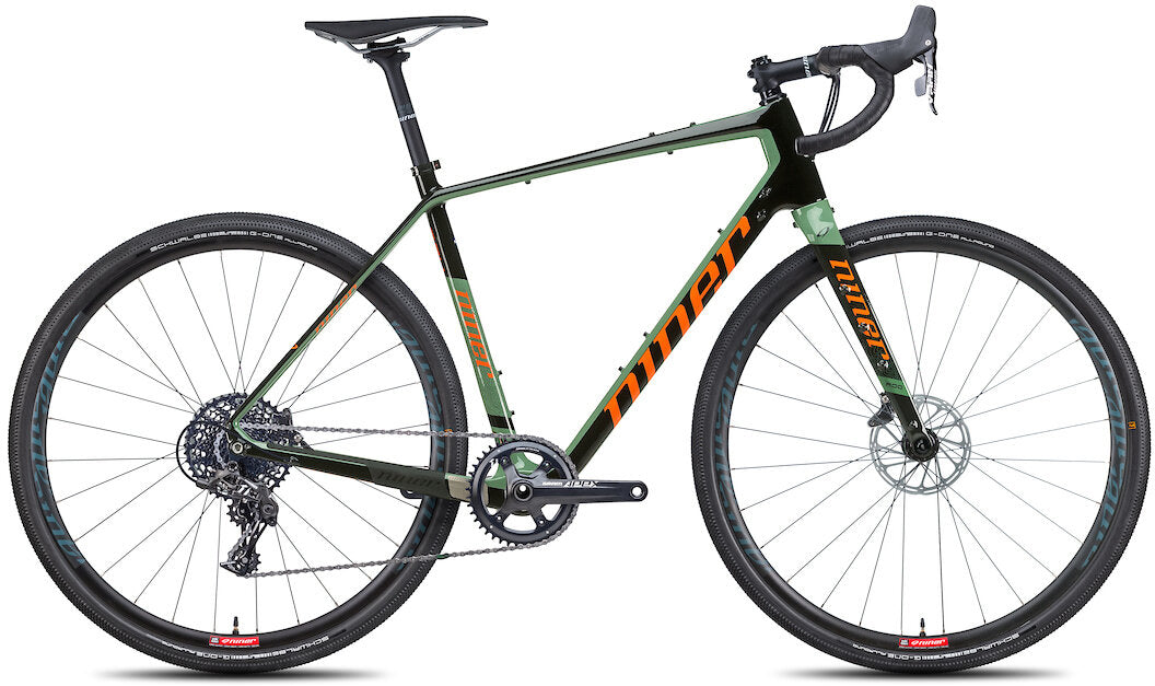 Niner RLT 9 RDO 700c - 2-Star - Apex - Olive Green-Orange - 2023