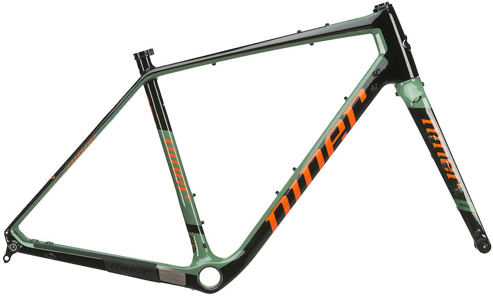 Niner RLT 9 RDO Frameset - Olive Green-Orange – Cambria Bike