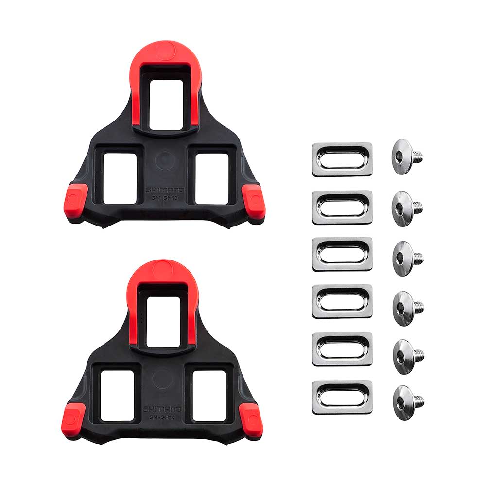 Shimano SM-SH10 SPD-SL Cleat Set - Red