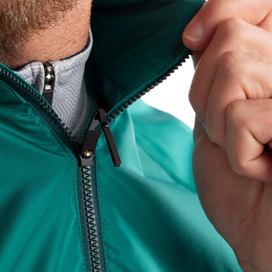 Pearl Izumi Quest Barrier Convertible Cycling Jacket - Alpine Green-Pine