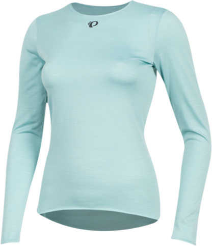 Pearl Izumi Merino Long Sleeve Base Layer - Womens - Aquifer