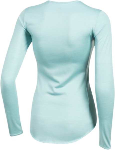 Pearl Izumi Merino Long Sleeve Base Layer - Womens - Aquifer