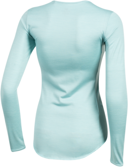 Pearl Izumi Merino Long Sleeve Base Layer - Womens - Aquifer