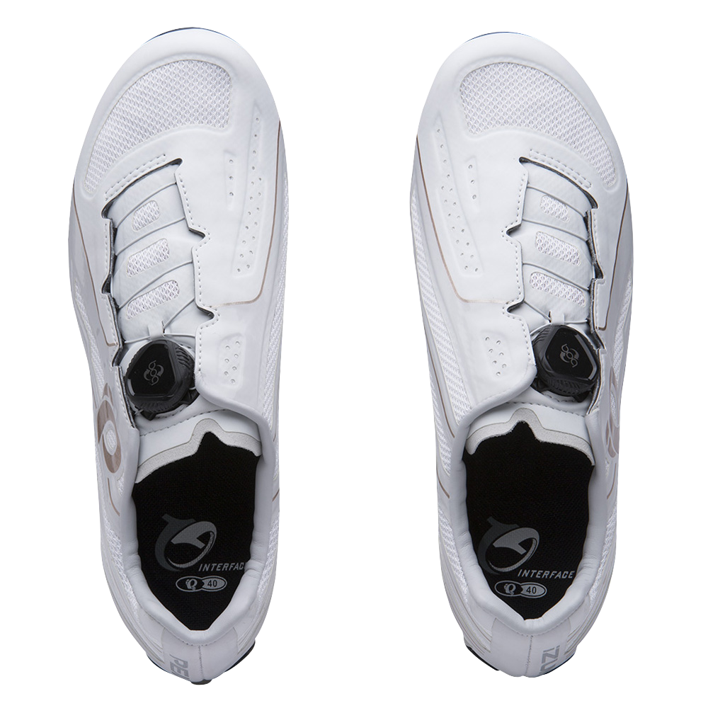 Pearl Izumi Race v5 Road Shoe Womens White Gray Cambria Bike