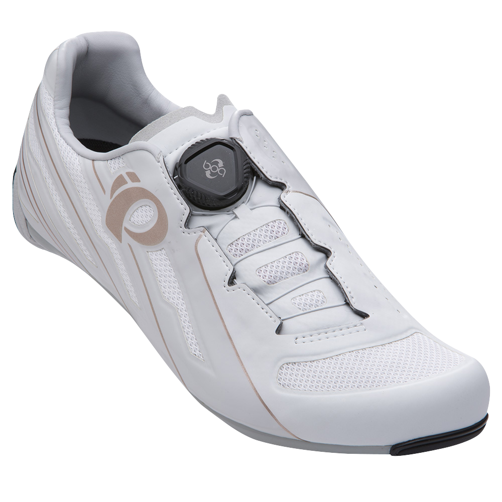 Pearl Izumi Race v5 Road Shoe - Womens - White-Gray