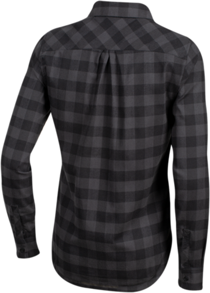 Pearl Izumi Rove Long Sleeve Shirt - Womens - Black-Phantom Plaid