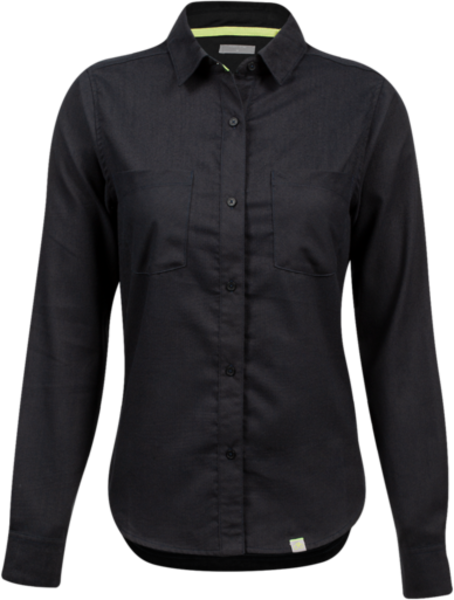 Pearl Izumi Rove Long Sleeve Shirt - Womens - Black-Phantom Weave