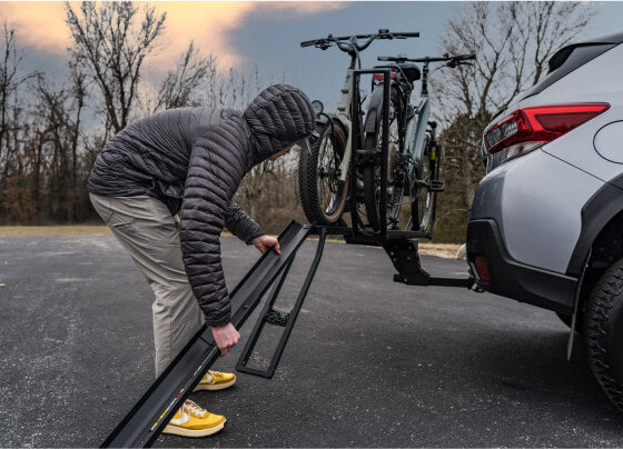 Kuat Piston ION 2" Hitch E-Bike Rack - 2 Bike - Sandy Black