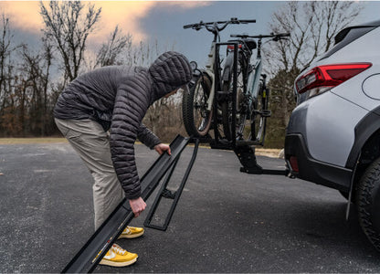 Kuat Piston ION 2" Hitch E-Bike Rack - 2 Bike - Sandy Black