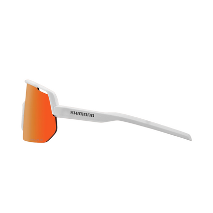 Shimano Technium L Sunglasses - Matt White - Ridescape Road Lens