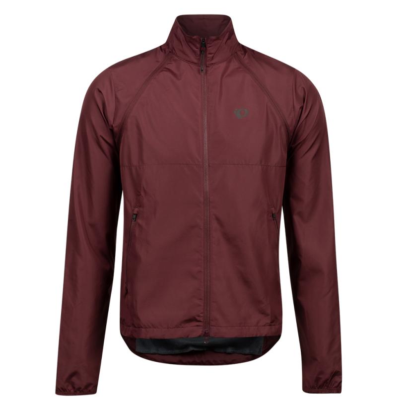 Pearl Izumi Quest Barrier Convertible Cycling Jacket - Garnet