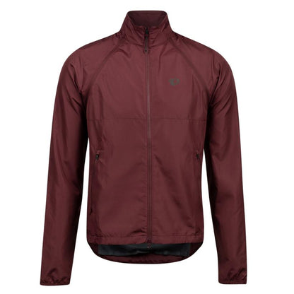 Pearl Izumi Quest Barrier Convertible Cycling Jacket - Garnet