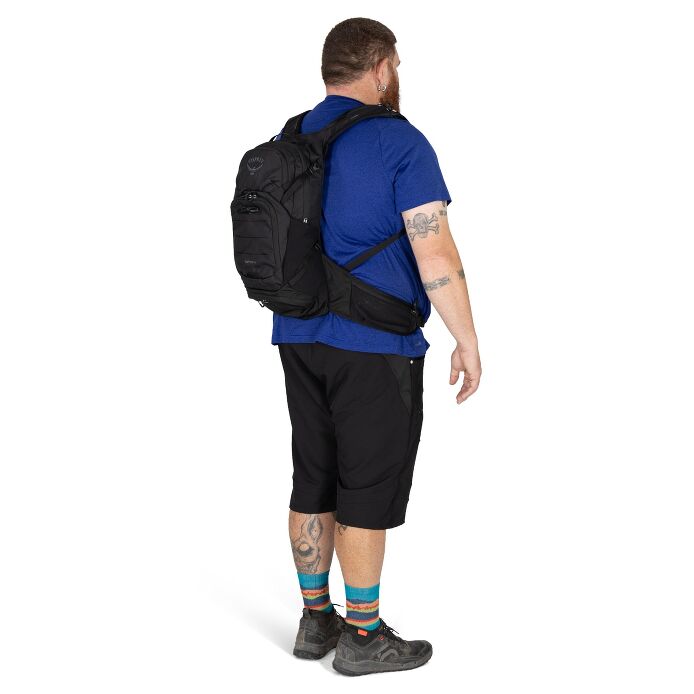 Osprey Raptor 14 Hydration Backpack - Extended Fit - Black Cambria Bike Osprey Raptor 14 Hydration Backpack - Extended Fit - Black Cambria Bike