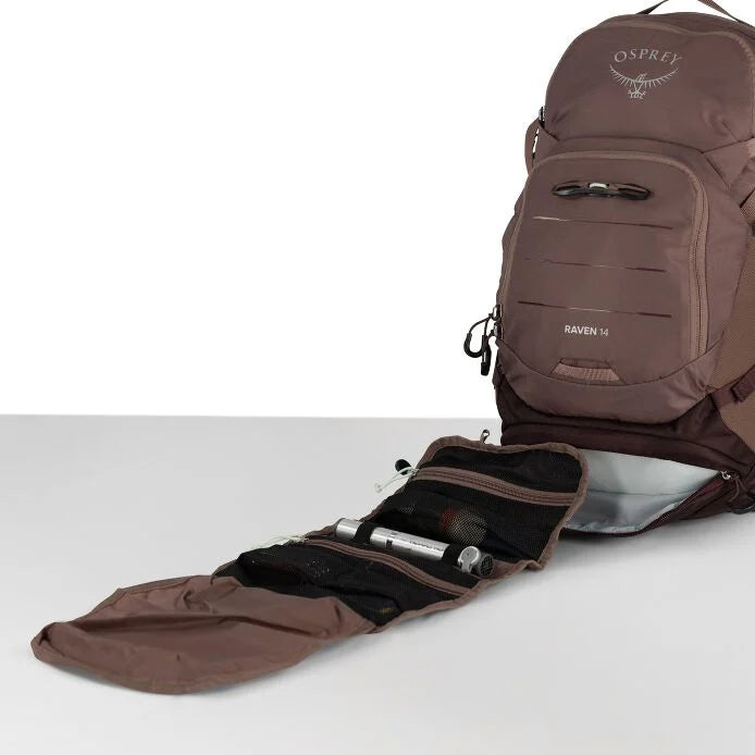 brown osprey bag Raven 14 Women's-Magma Brown
