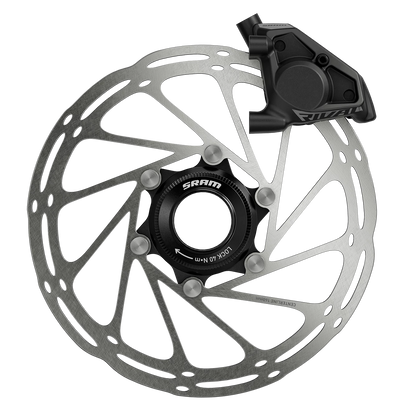 SRAM Rival AXS E1 HRD Shift/Brake Lever and Hydraulic Disc Caliper - Rear