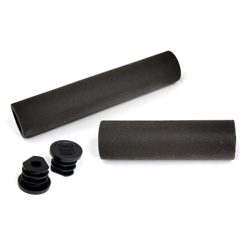 RockShox TwistLoc Grips - Smooth - Black