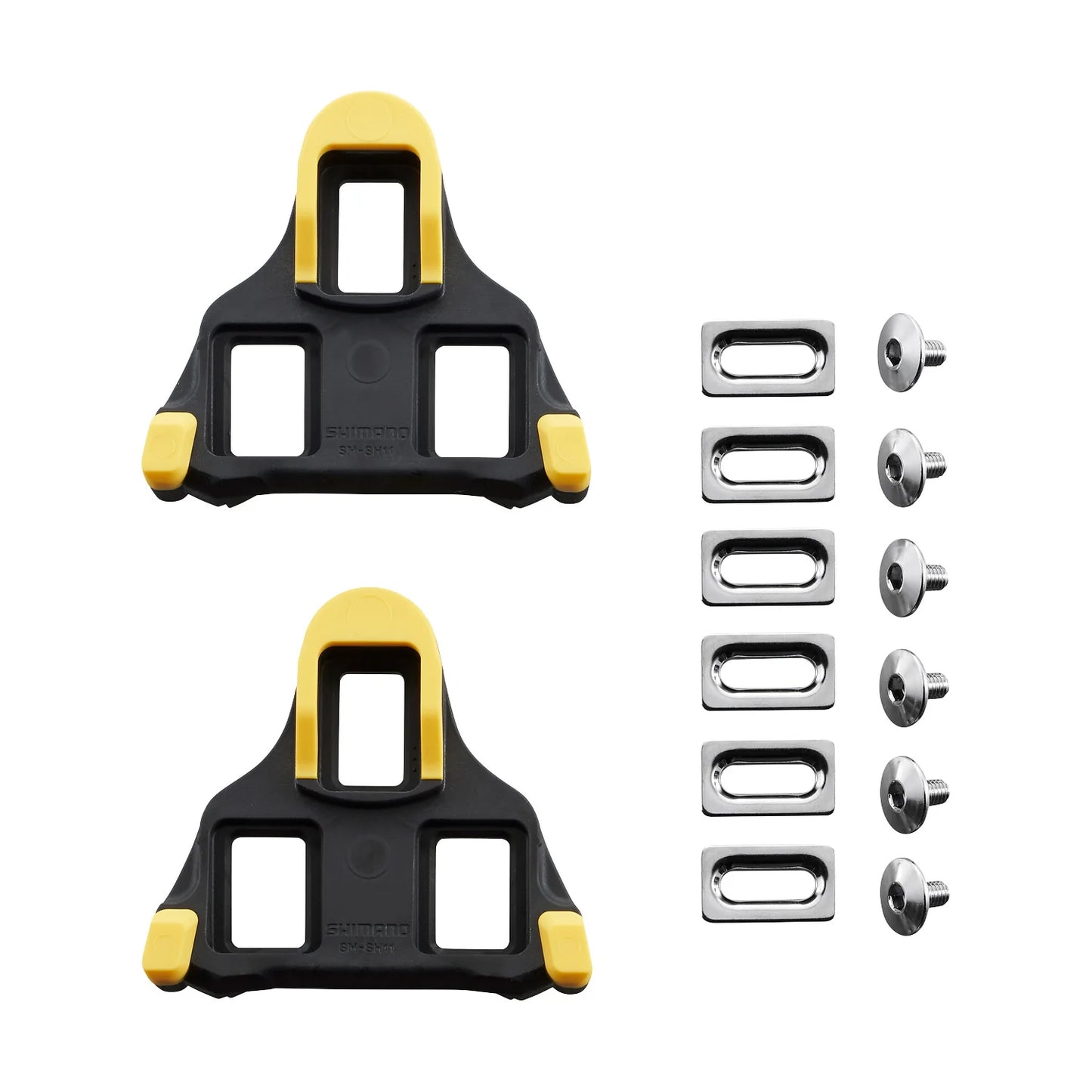 Shimano SH11 SPD-SL Cleat Set - Yellow