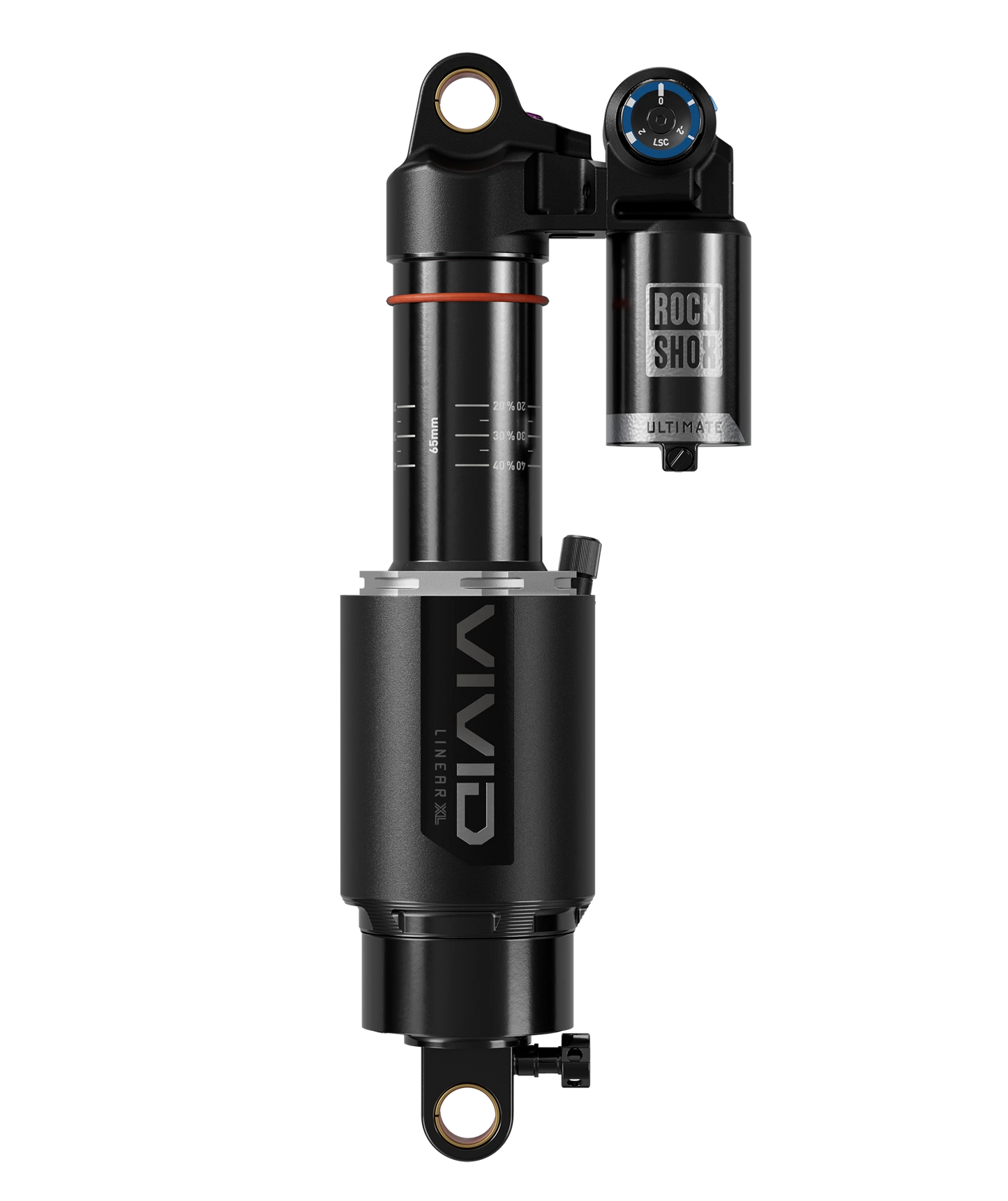 RockShox Vivid Ultimate RC2T D1 Rear Shock - Yeti 160E 2023-2024