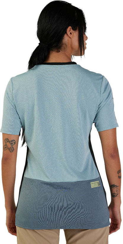 Fox Racing Defend Short Sleeve MTB Jersey - Womens - Gunmetal