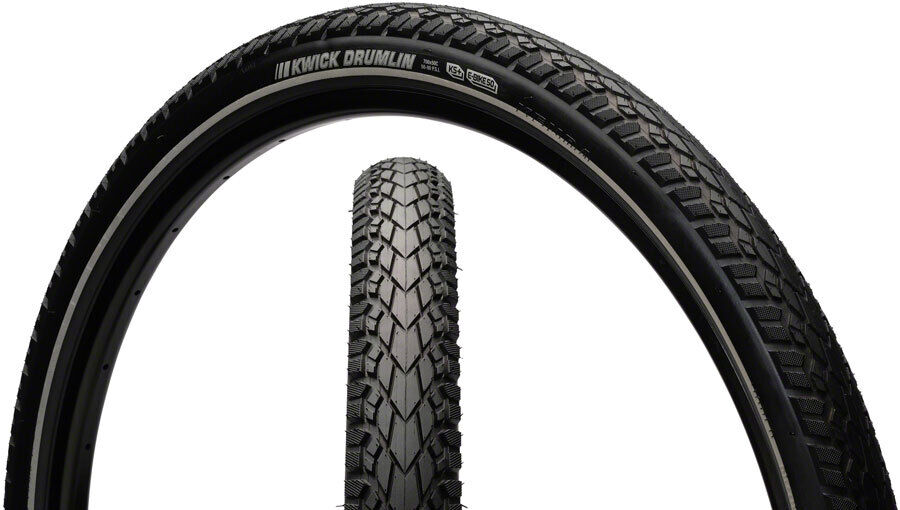 Kenda Kwick Drumlin 26" E-Bike Tire - Reflective