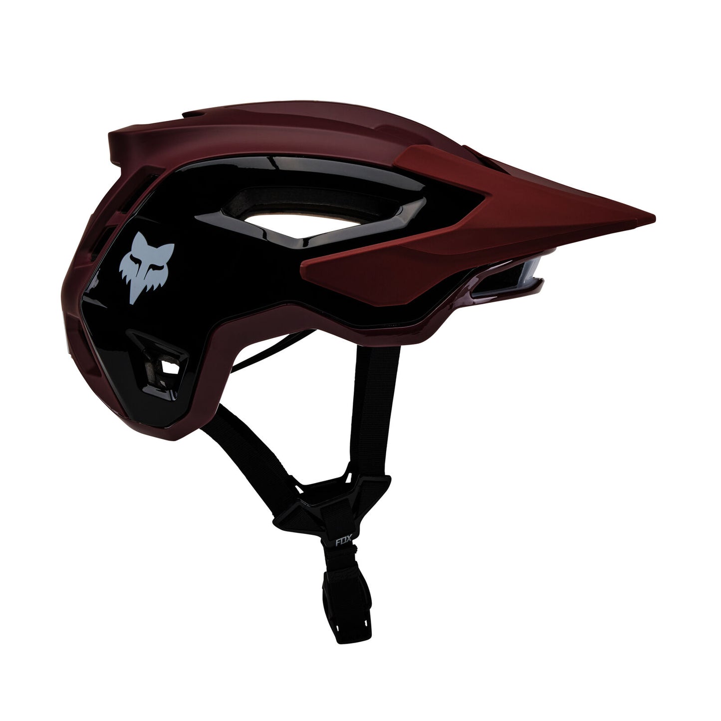 Fox Racing Speedframe Pro MTB Helmet - Blocked - Cordovan