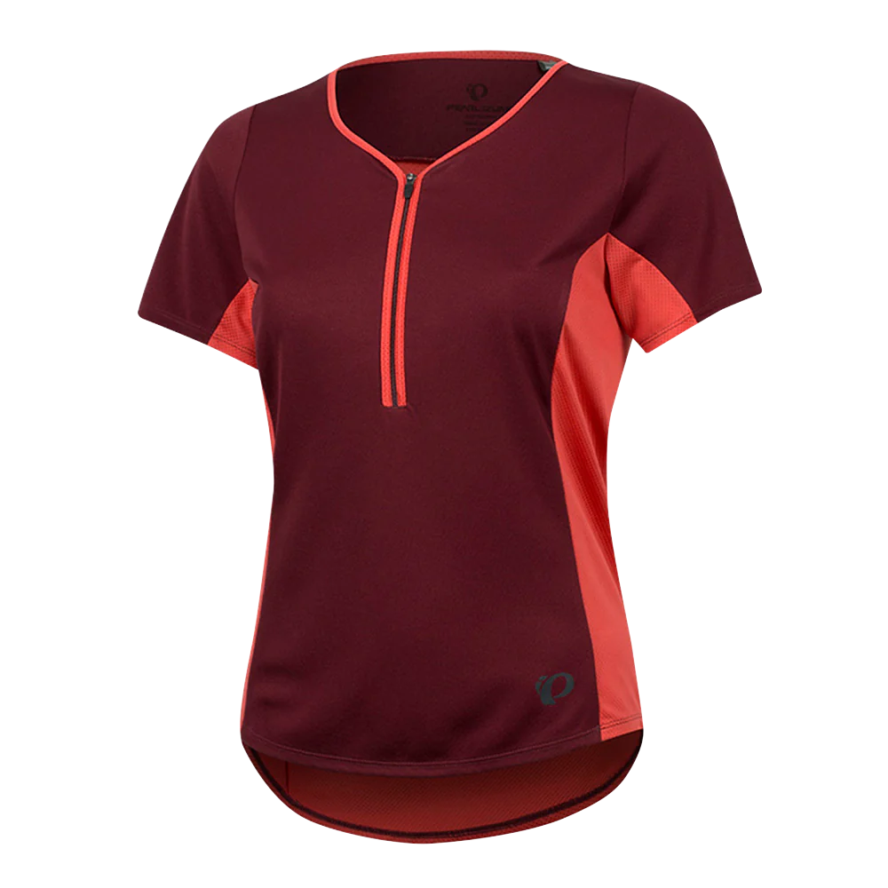 Pearl Izumi Canyon Short Sleeve MTB Jersey - Womens - Port-Cayenne