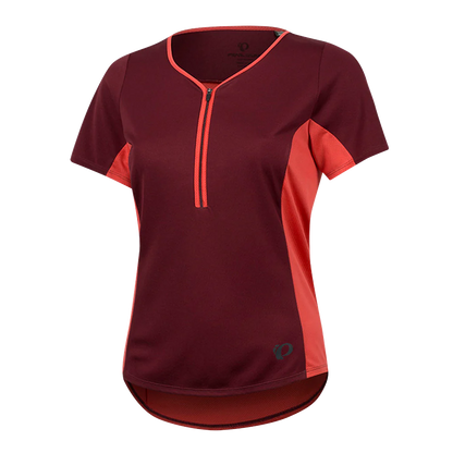 Pearl Izumi Canyon Short Sleeve MTB Jersey - Womens - Port-Cayenne