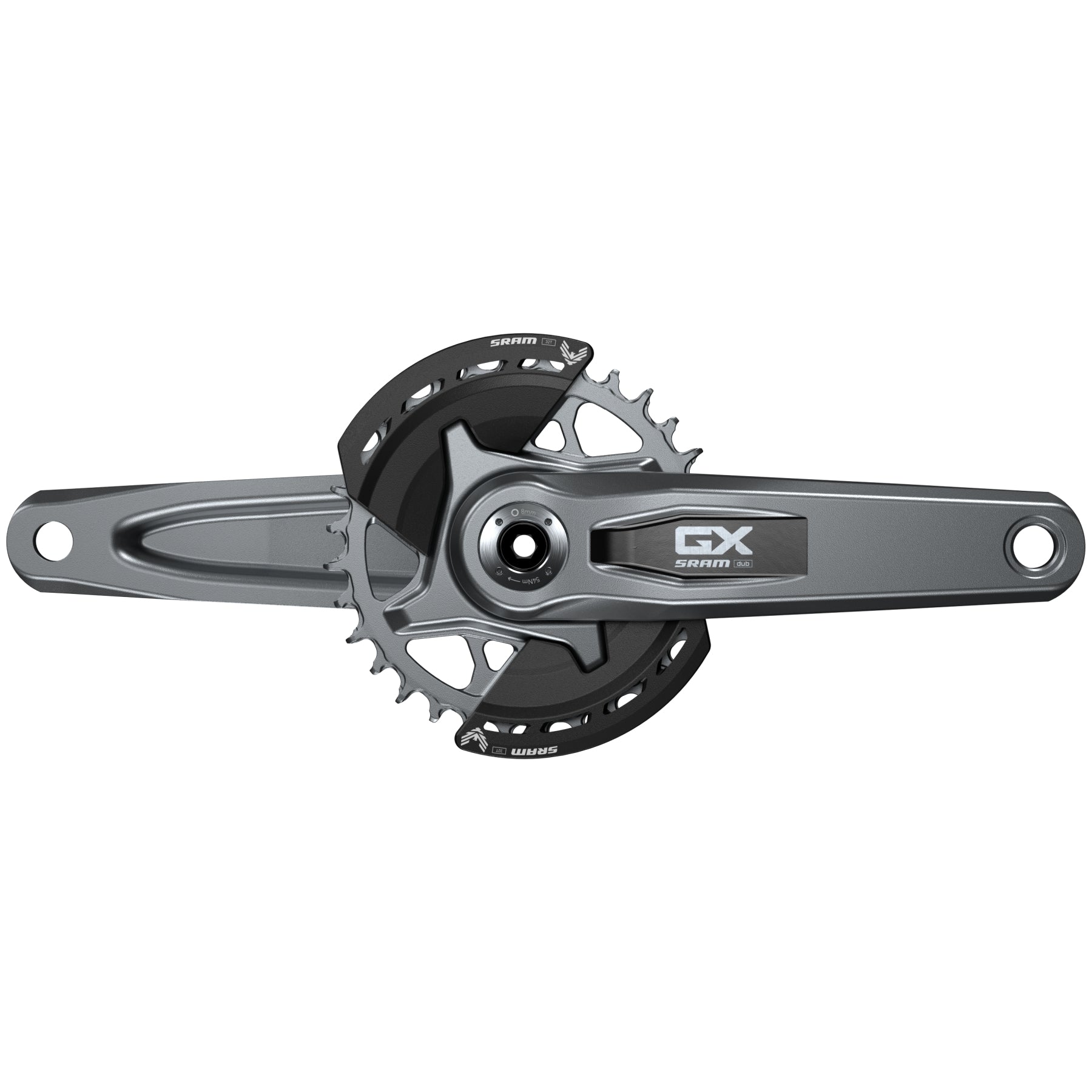 SRAM GX Eagle T-Type Wide 12 Spd MTB Crankset - Dark Polar