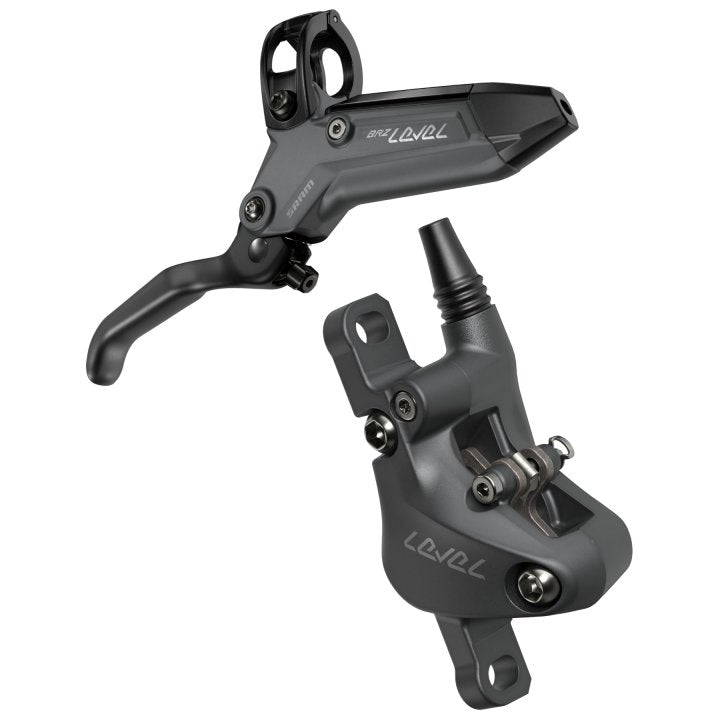 SRAM Level Bronze Stealth 2-Piston Disc Brake and Lever - Front - Dark Polar