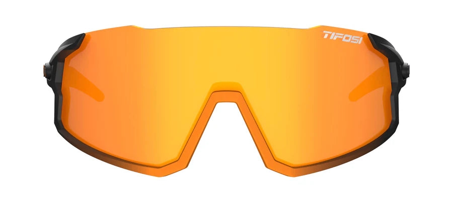 Tifosi Stash Clarion Interchangeable Lens Sunglasses - Black Orange Fade