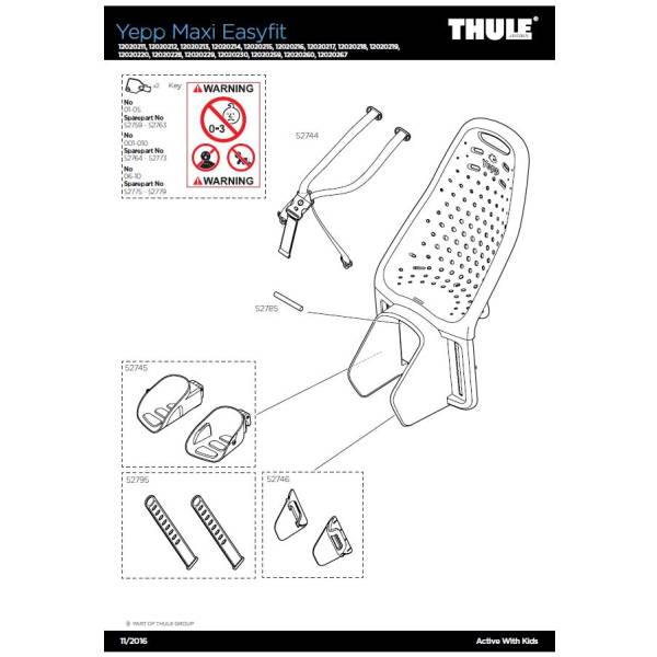 Thule Yepp Maxi Harness