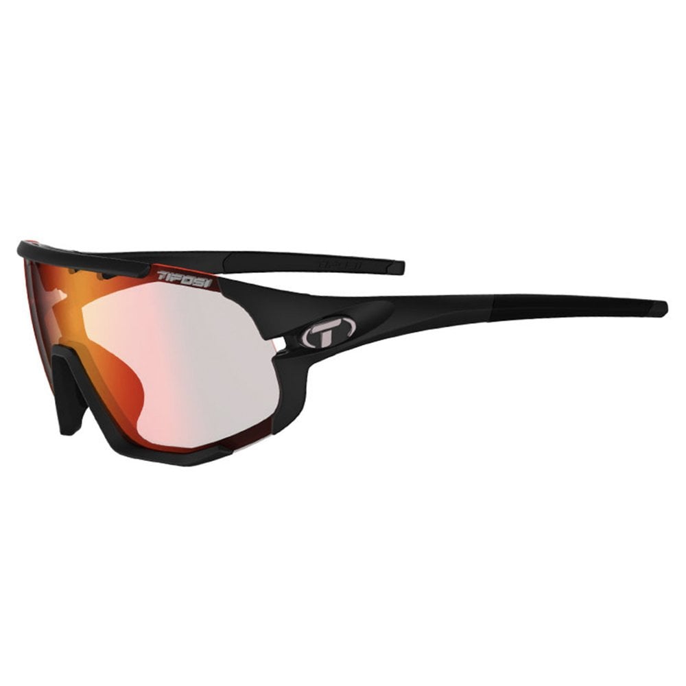 Tifosi Sledge Fototec Single Lens Sunglasses - Matt Black