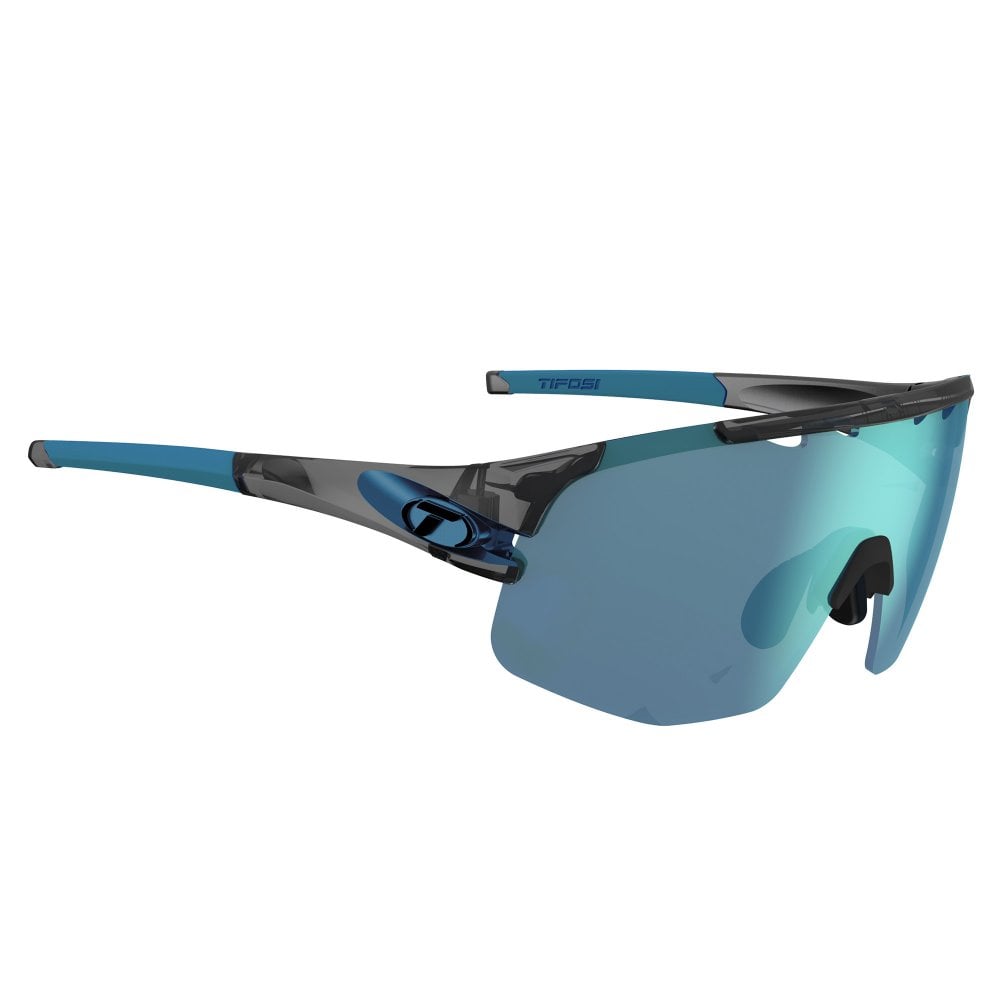 Tifosi Sledge Lite Interchangeable Lens Sunglasses - Crystal Smoke