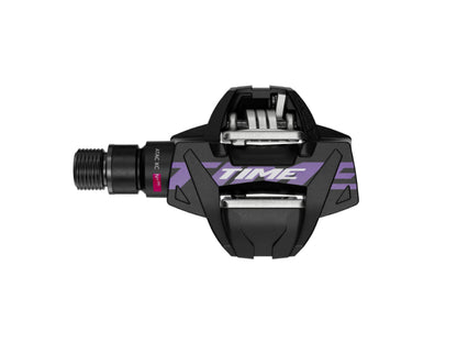 Time XC 6 Clipless Pedals - Black-Purple