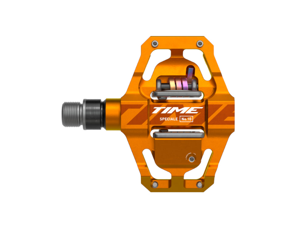 Time Speciale 10 Clipless Pedals - Small - Tangerine