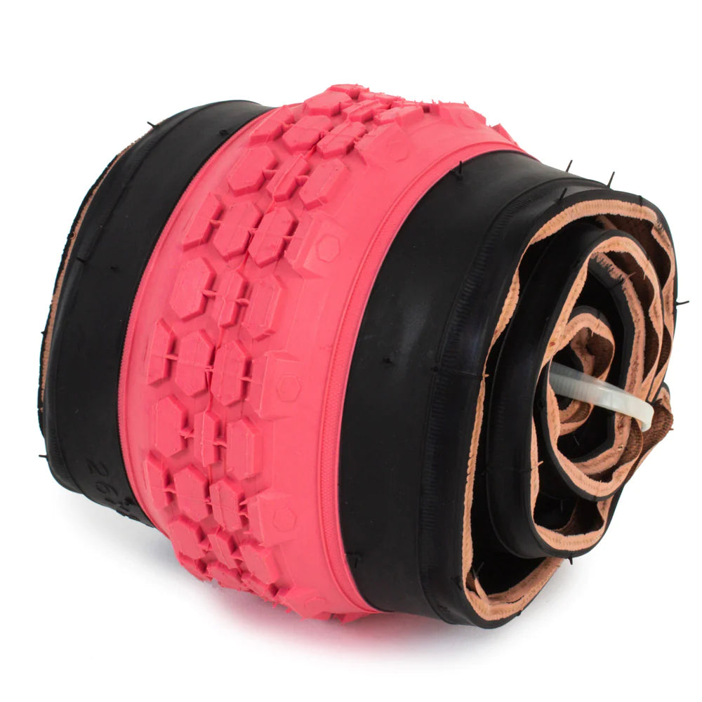 Eastern E701 26" Beach Cruiser Tire - Pink Sidewall