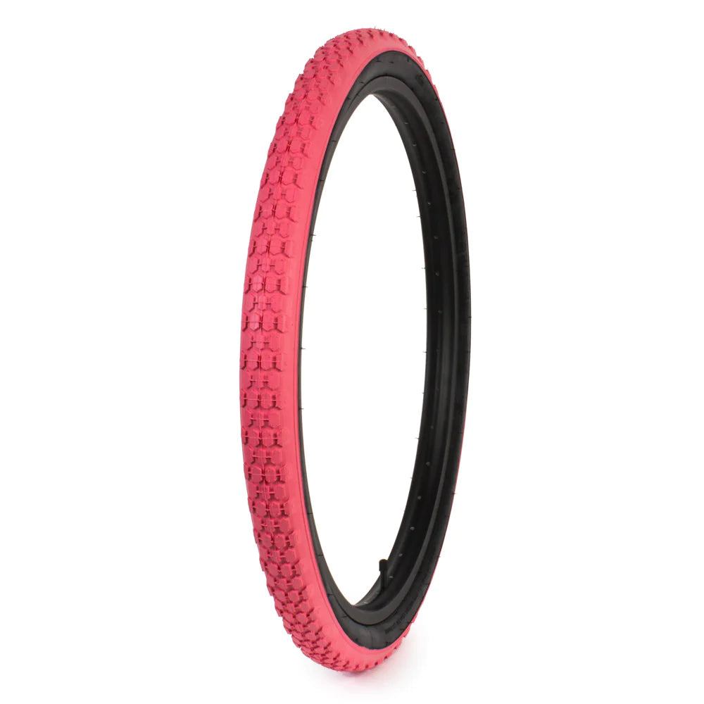 Eastern E701 26" Beach Cruiser Tire - Pink Sidewall