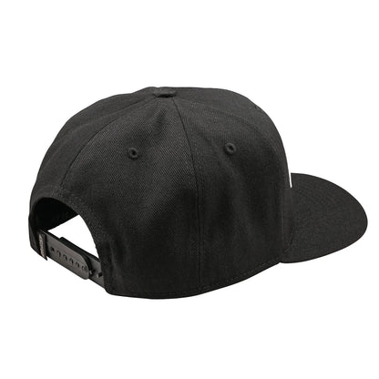 Troy Lee Designs Signature Curved Snapback Hat - Black