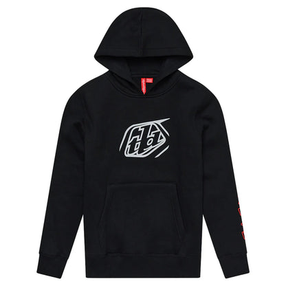 Troy Lee Designs Pullover Hoodie - Youth - Badge - Black