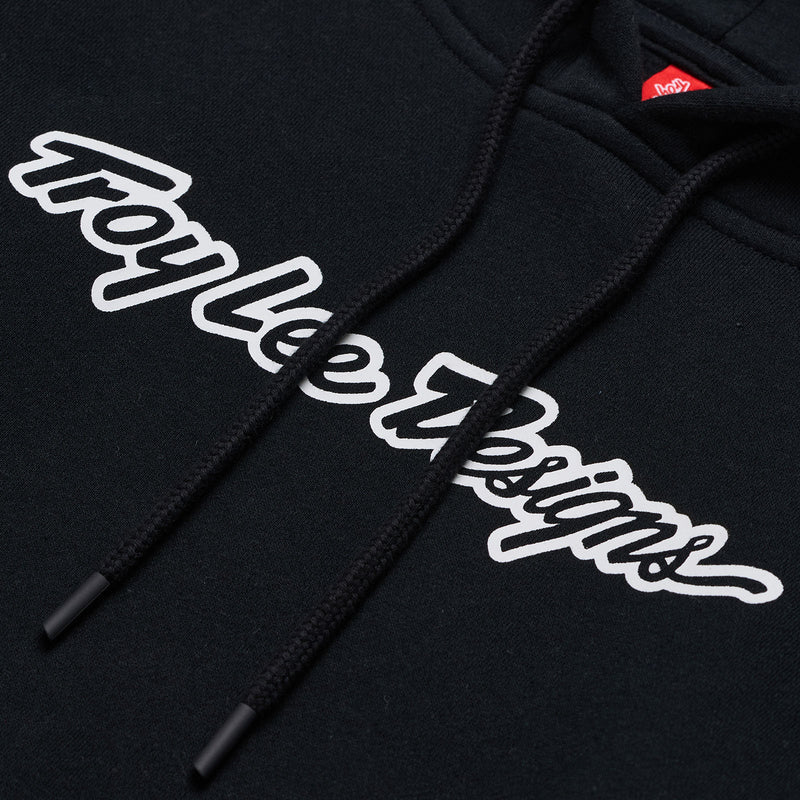 Troy Lee Designs Pullover Hoodie - Youth - Signature - Black