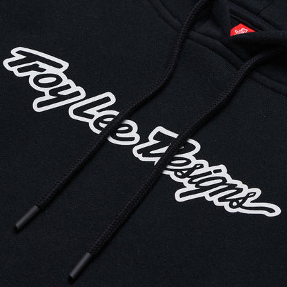 Troy Lee Designs Pullover Hoodie - Youth - Signature - Black